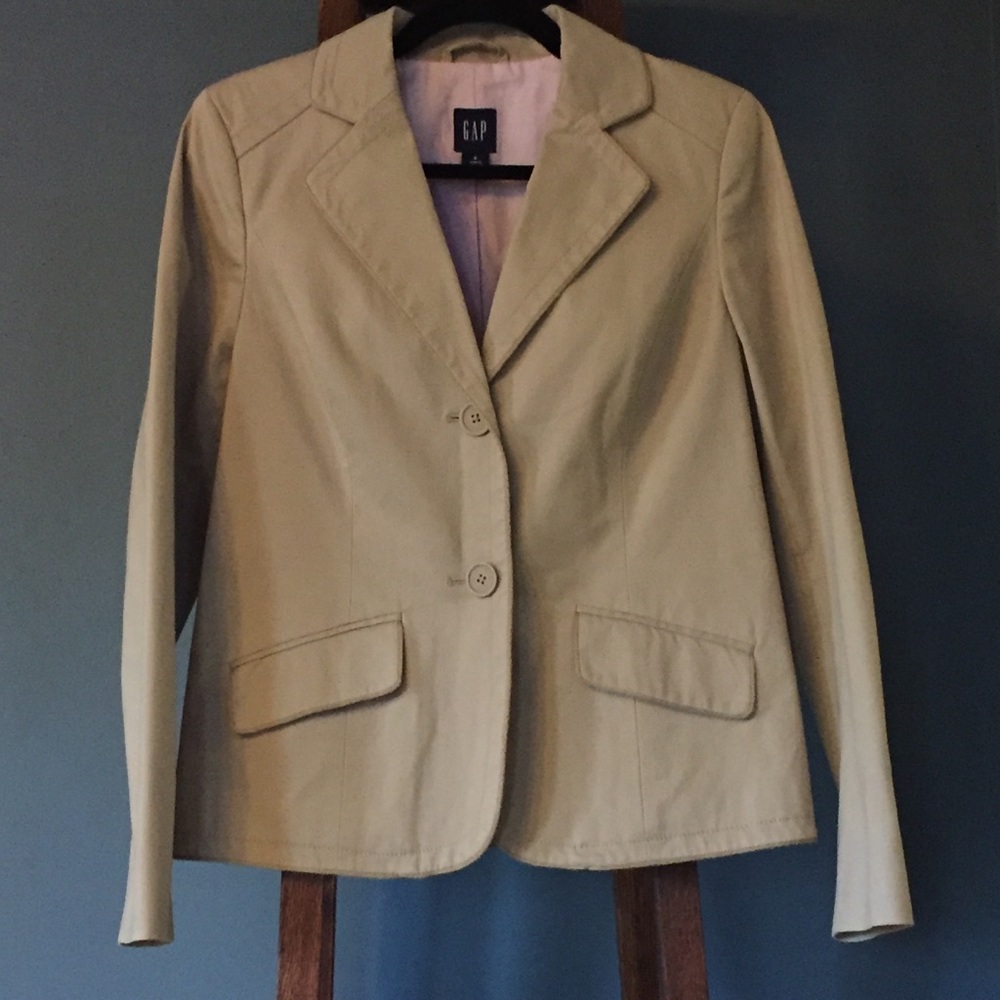 Gap Khaki Blazer Jacket